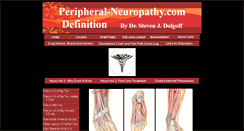 Desktop Screenshot of peripheral-neuropathy.com